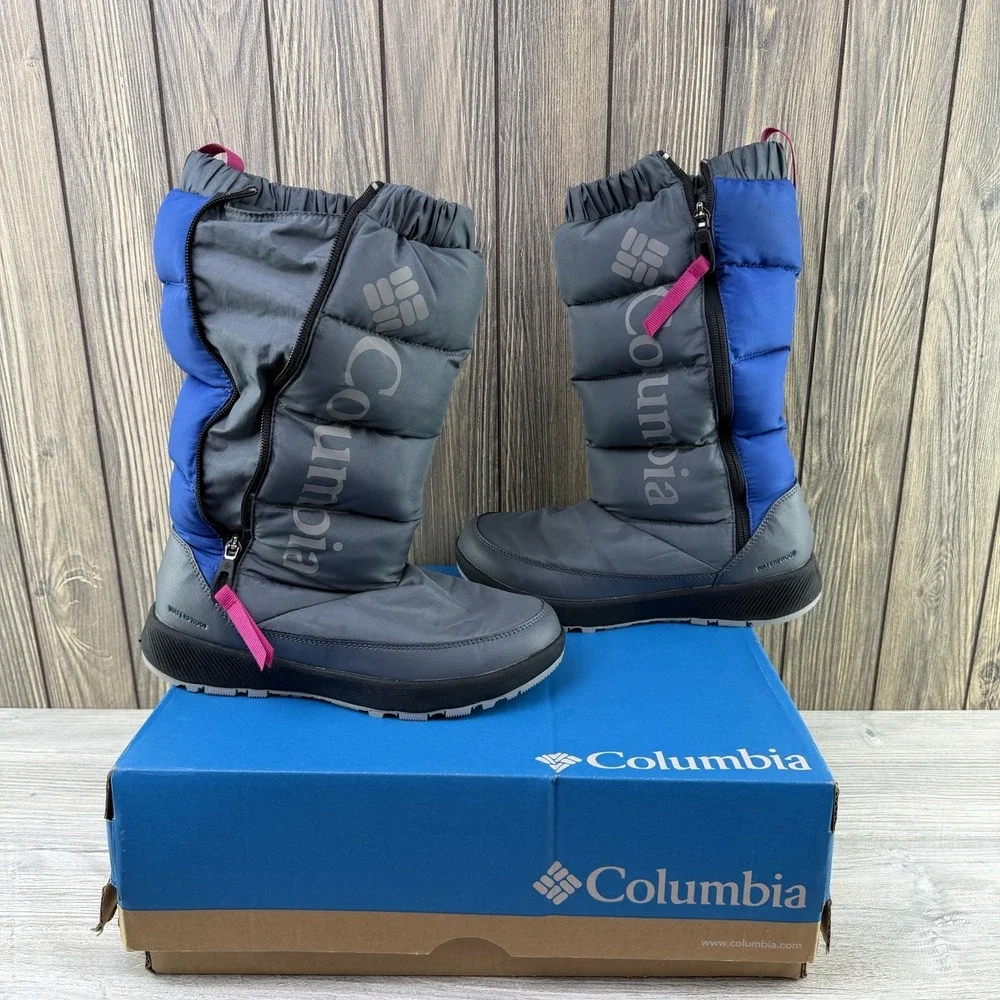 Columbia Paninaro Omni-Heat Tall Waterproof Winter Boots Women's Size 8.5